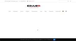 Desktop Screenshot of equusir.com