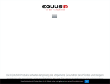 Tablet Screenshot of equusir.com